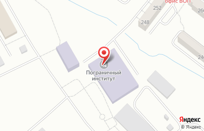 Калининградский пограничный институт ФСБ РФ на карте