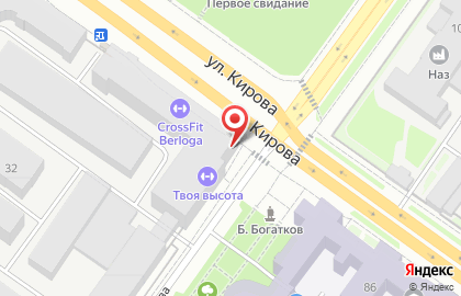 Кафе правильного питания Гречка на карте