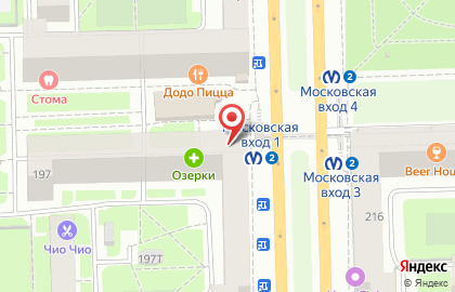 Дом быта Умелец на Московском проспекте на карте
