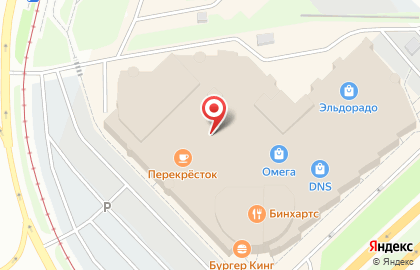Супермаркет Перекресток на проспекте Сююмбике на карте