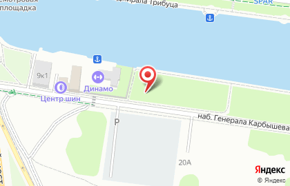 Прицепы и Фаркопы на набережной Генерала Карбышева на карте