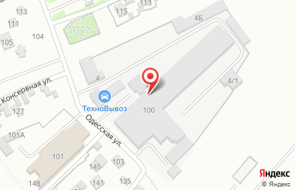 Алга на Одесской улице на карте