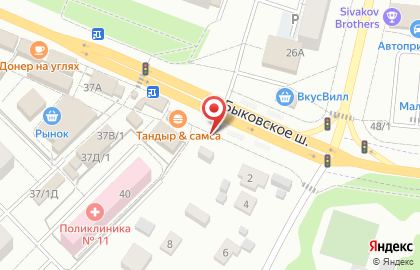 Связной в Малаховке на карте