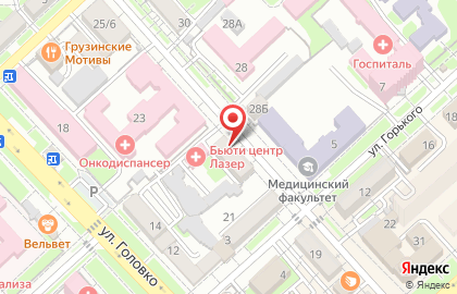 Магазин продуктов Фишт на карте