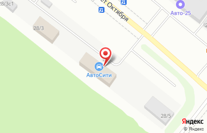 Магазин и СТО АвтоСити на улице Чекистов на карте