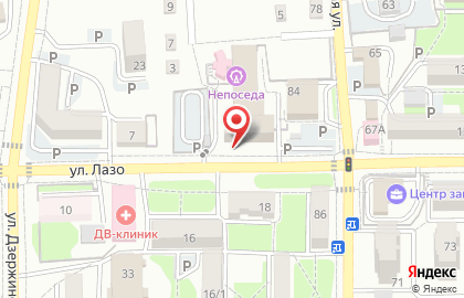 Капри во Владивостоке на карте
