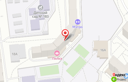 Стоматологическая клиника Евродент на улице Чернышевского на карте