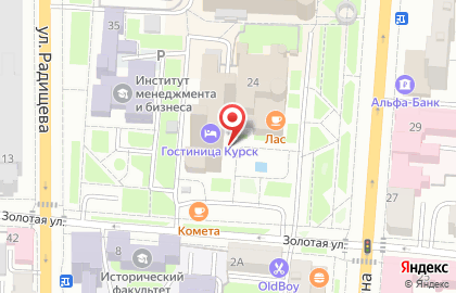 Курское представительство Российское авторское общество на карте