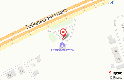 АЗС Газпромнефть-Тюмень на карте