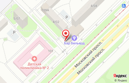 Детская игровая комната Попрыгушки на карте