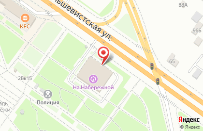 Парк культуры и отдыха Михайловская набережная на карте