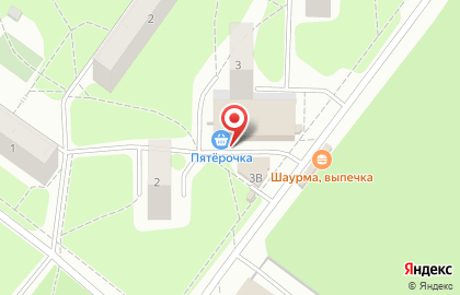 Супермаркет Пятёрочка на улице Гагарина в Щёлково на карте