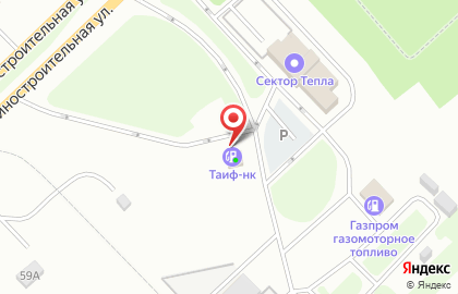Таиф-нк азс на Машиностроительной улице на карте