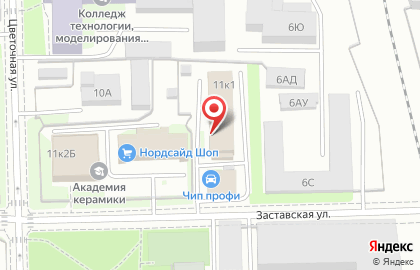Телекоммуникационная компания Фьючерс Телеком на Московских воротах на карте