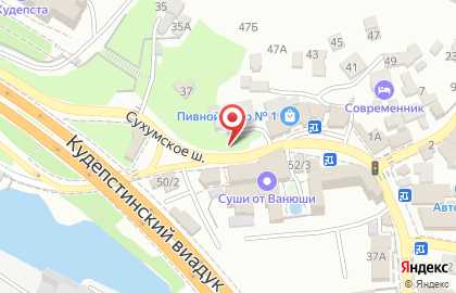 Торгово-монтажная фирма Горница в Хостинском районе на карте