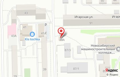 Продовольственный магазин Лавка в Калининском районе на карте