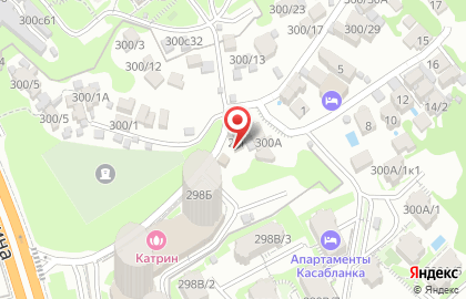 Продуктовый магазин в Сочи на карте