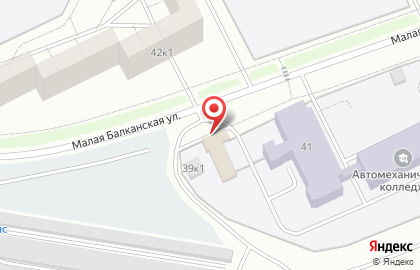 Чп Павленко на Малой Балканской улице на карте