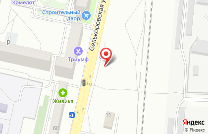 Продуктовый магазин в Екатеринбурге на карте