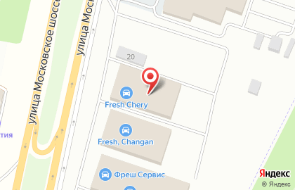 Fresh CHERY на Московском шоссе на карте