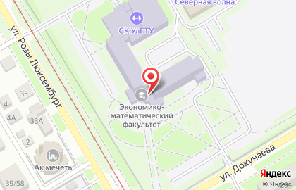Ульяновский Государственный Технический Университет на карте