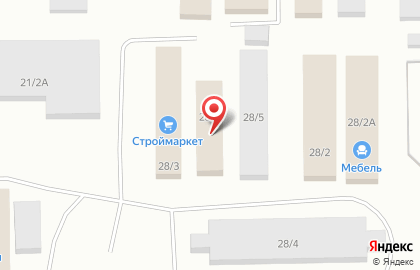 Строймаркет в Усинске на карте