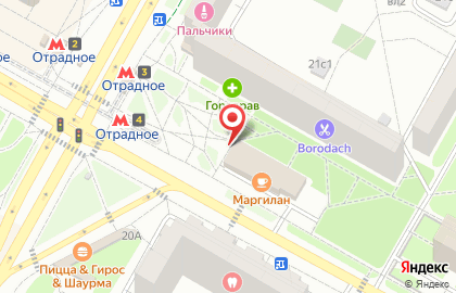 Торговый центр в Москве на карте