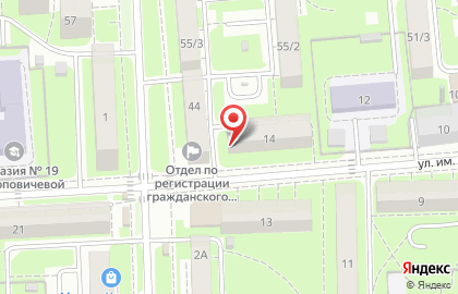 Магазин дверей Браво в Советском районе на карте