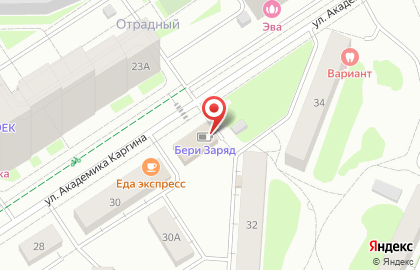 Магазин текстиля в Москве на карте