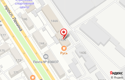 Русь на проспекте Ленина на карте