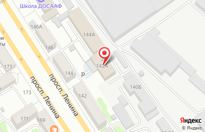 Русь на проспекте Ленина на карте