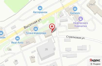Центр авторазбора в Петропавловске-Камчатском на карте
