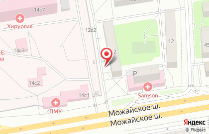 Территориальный отдел Управления Федеральной службы по надзору в сфере защиты прав потребителей и благополучия человека по Московской области в Одинцовском, Можайском районах, г. Звенигород на карте