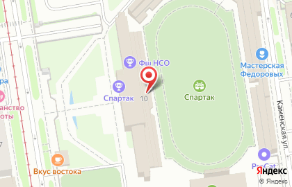 Строительная компания Партнёр в Заельцовском районе на карте