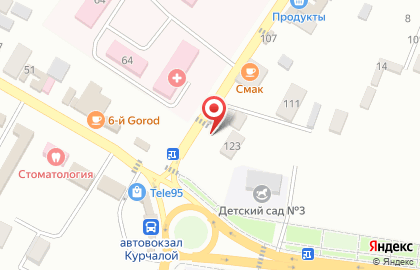 Клиника Берс в Грозном на карте