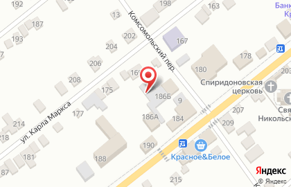 Отделение банка РНКБ на улице Ленина, 186Б на карте
