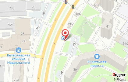 Киоск по продаже мороженого на улице Мира на карте