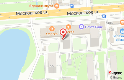Радар на Московском шоссе на карте