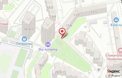 Ворошиловский район Киоск по продаже фруктов и овощей на улице Добровольского на карте