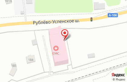 Центр Реабилитации ЕМС на Рублёво-Успенском шоссе на карте