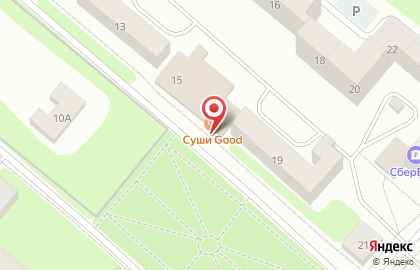 Магазин Суши Good на улице Черняховского на карте