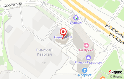 Банкетный зал в Новосибирске на карте
