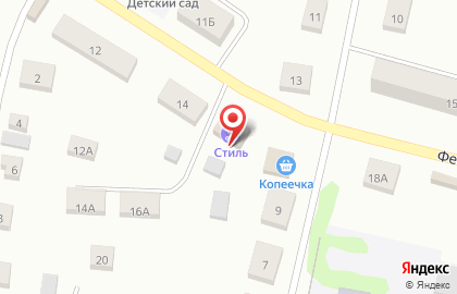 Одежда для всей семьи на Фестивальной улице на карте