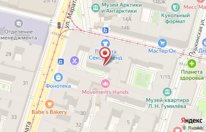 Спб. Государственный Инженерно-экономический Университет (инжэкон), Отдел Договоров на карте