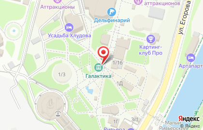 Цифровой планетарий 21 века на карте