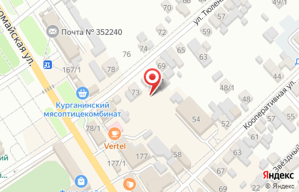 1C на улице 40 лет Октября на карте