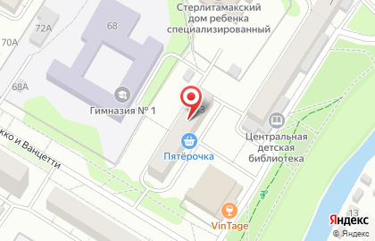 Магазин Мир Шитья на улице Щербакова на карте