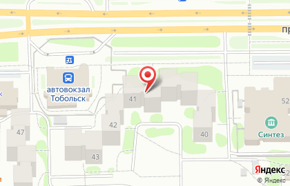 Транспортная компания АвтоАльянс в Тобольске на карте