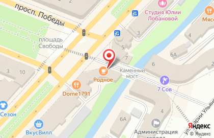 Микрокредитная компания РосДеньги на улице Мира на карте