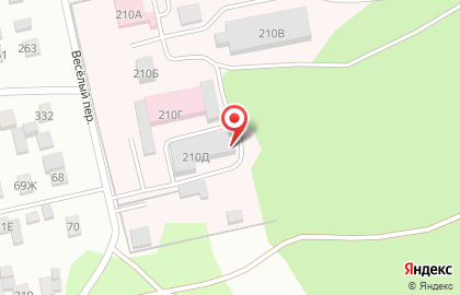 Больница Центральная городская Больница, г. Бийск на Садовой улице на карте